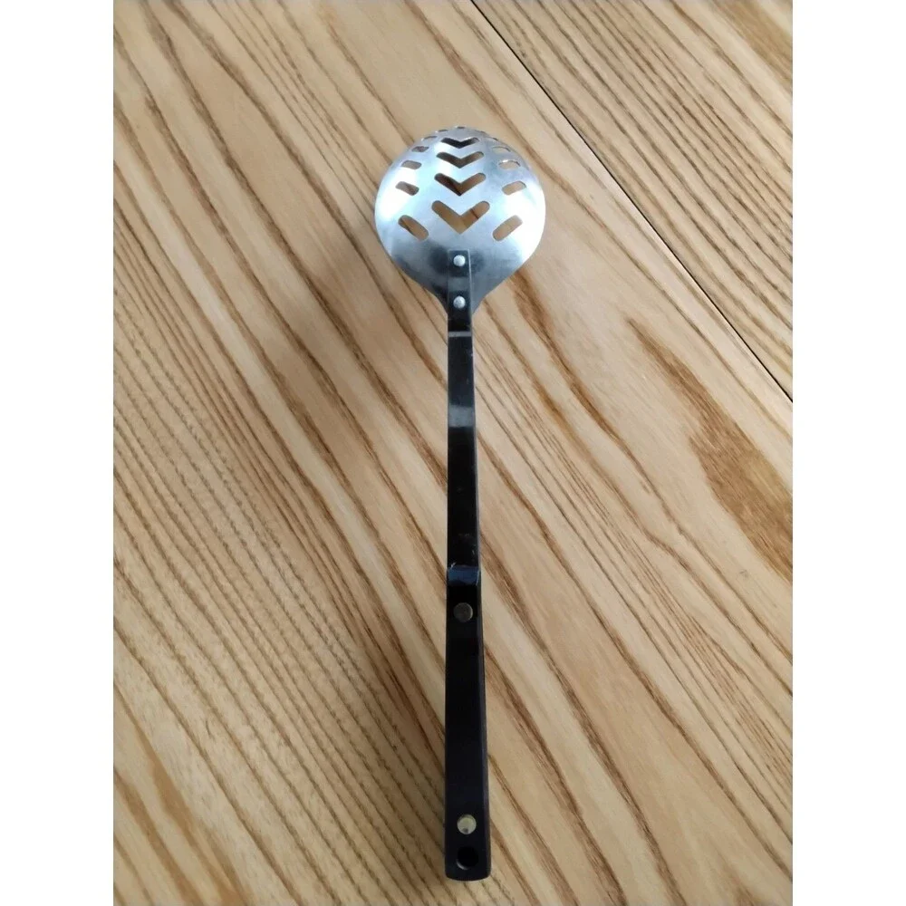 Vintage Premier Knife Co. StainlessSteel Slotted Spoon 12.5